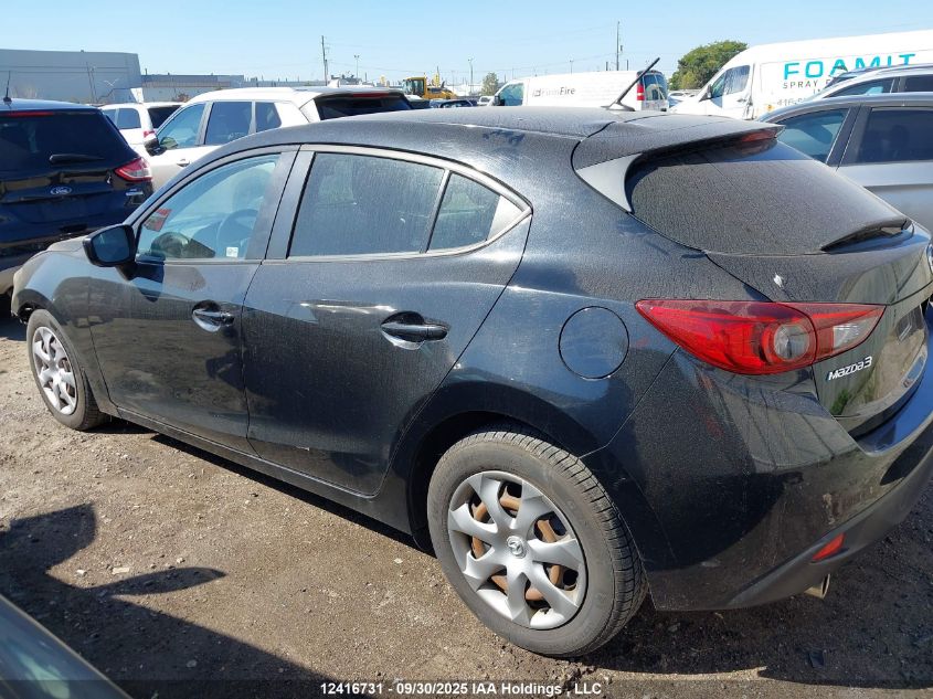 2014 Mazda Mazda3 Gx-Sky VIN: JM1BM1K78E1106839 Lot: 12416731