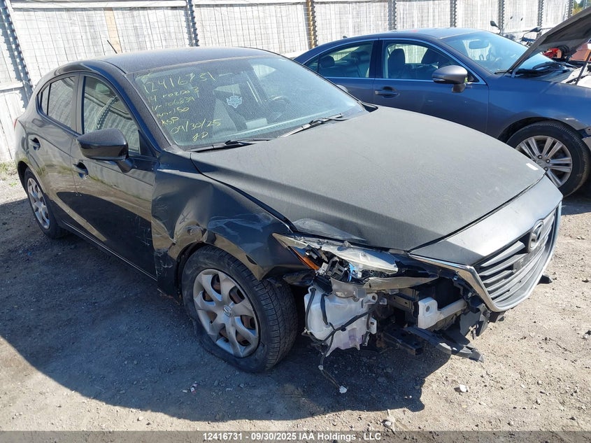 JM1BM1K78E1106839 2014 Mazda Mazda3 Gx-Sky auction photo 1