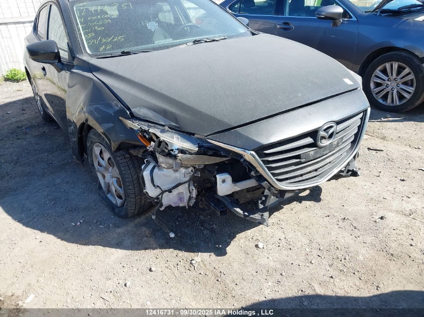 2014 Mazda Mazda3 Gx-Sky VIN: JM1BM1K78E1106839 Lot: 12416731