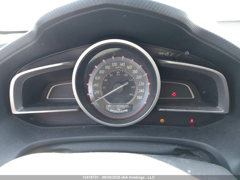 2014 Mazda Mazda3 Gx-Sky VIN: JM1BM1K78E1106839 Lot: 12416731