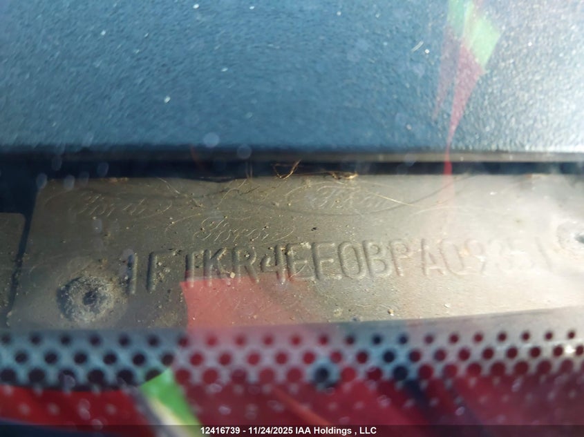 2011 Ford Ranger Super Cab VIN: 1FTKR4EE0BPA09351 Lot: 12416739