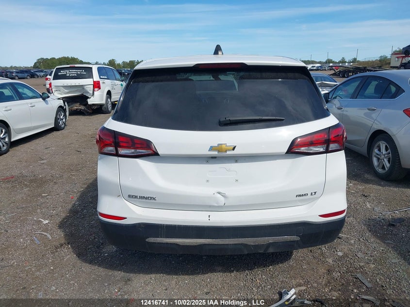 2022 Chevrolet Equinox VIN: 3GNAXUEV9NL259437 Lot: 12416741