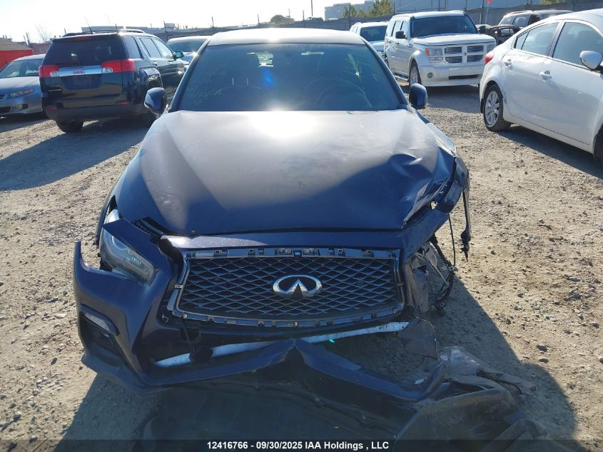 2022 Infiniti Q50 Sensory VIN: JN1EV7CR7NM340016 Lot: 12416766