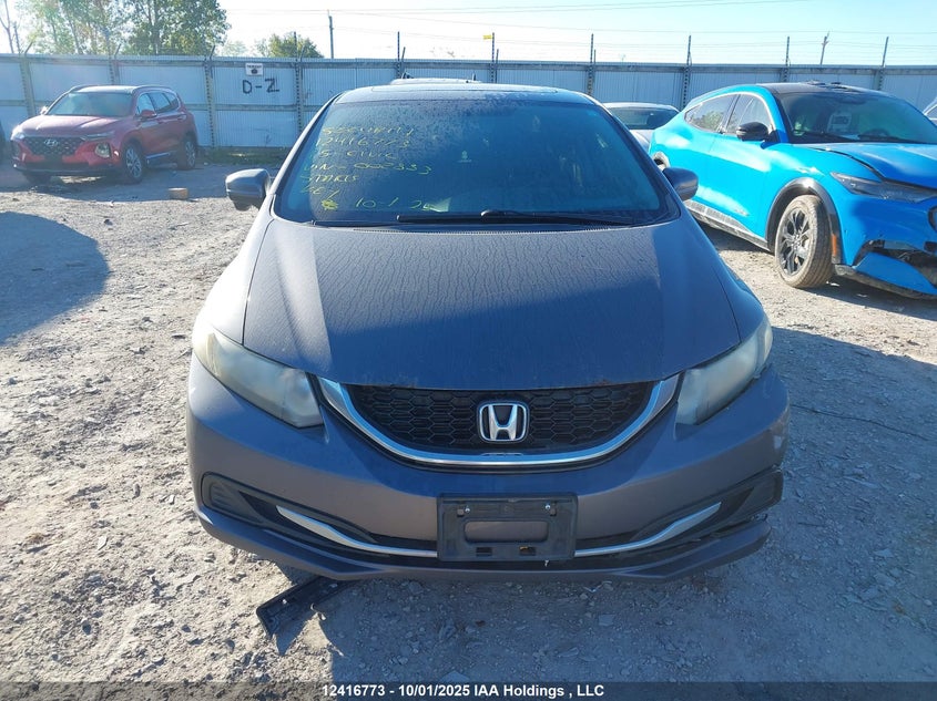 2015 Honda Civic Ex 4Dr VIN: 2HGFB2F55FH002853 Lot: 12416773