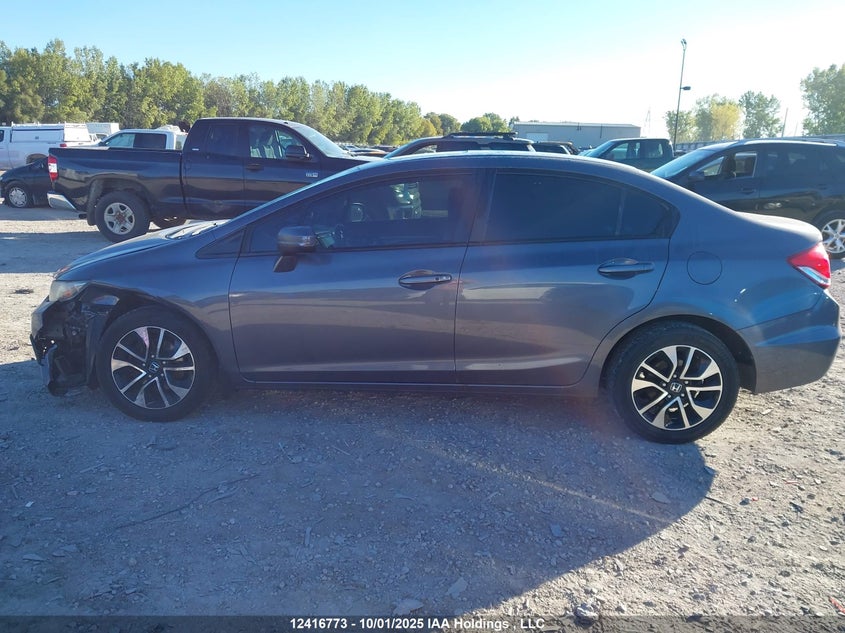 2015 Honda Civic Ex 4Dr VIN: 2HGFB2F55FH002853 Lot: 12416773