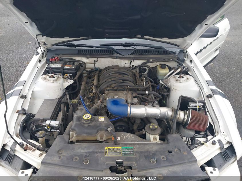 2005 Ford Mustang Gt VIN: 1ZVFT85H455221364 Lot: 12416777