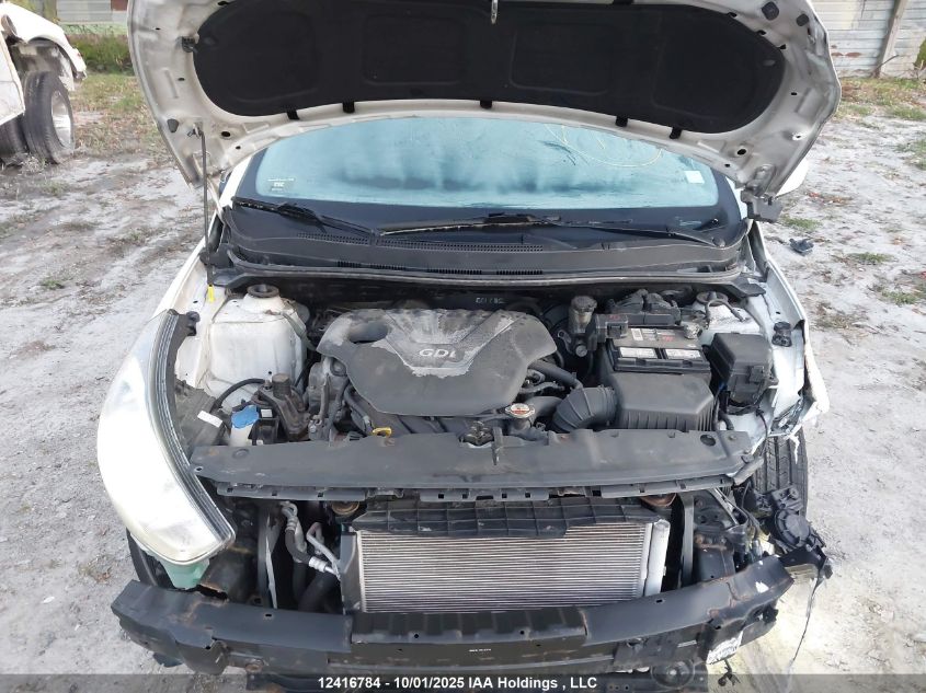 2013 Hyundai Accent Gl VIN: KMHCT5AE1DU124333 Lot: 12416784