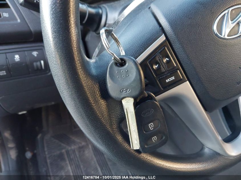 2013 Hyundai Accent Gl VIN: KMHCT5AE1DU124333 Lot: 12416784