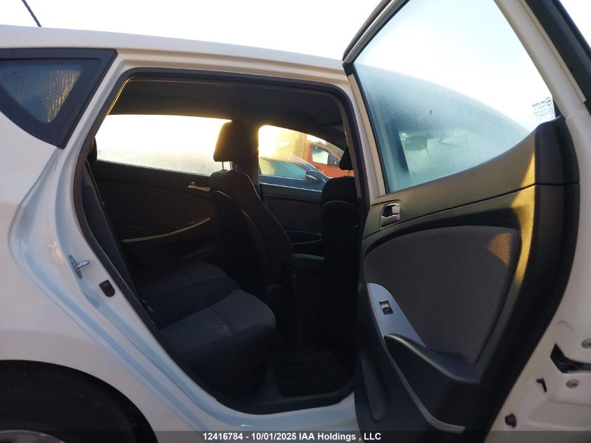 2013 Hyundai Accent Gl VIN: KMHCT5AE1DU124333 Lot: 12416784