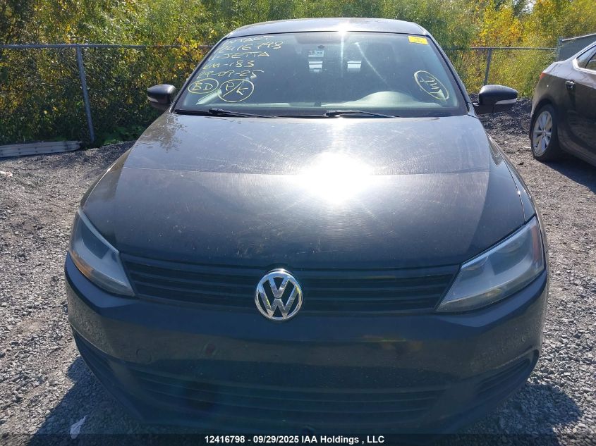 2011 Volkswagen Jetta VIN: 3VWDK7AJ3BM085540 Lot: 12416798