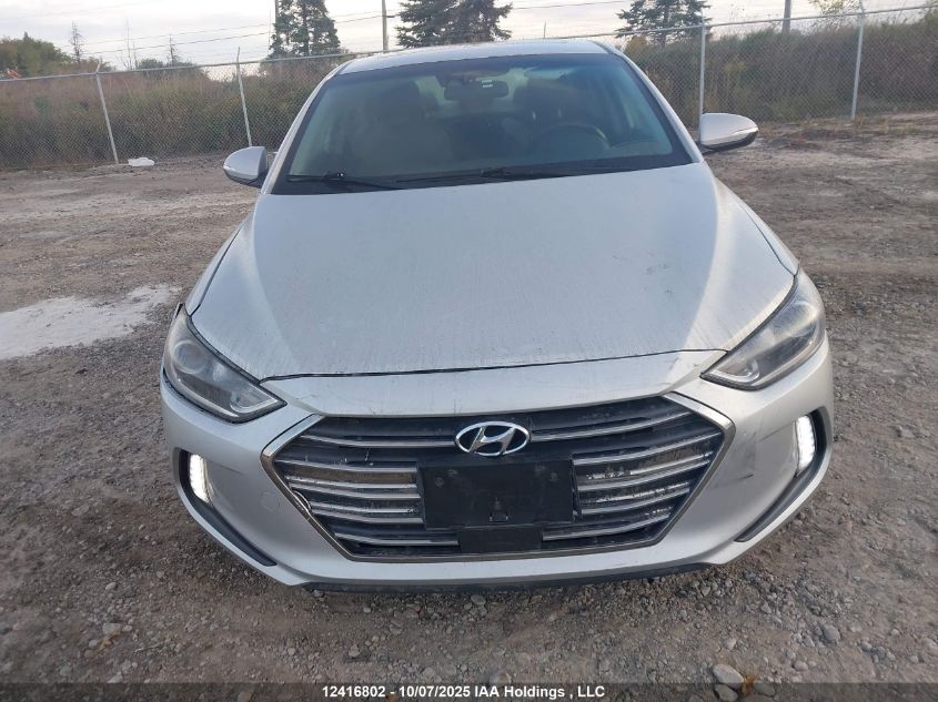 2018 Hyundai Elantra Gls VIN: KMHD84LF2JU626317 Lot: 12416802