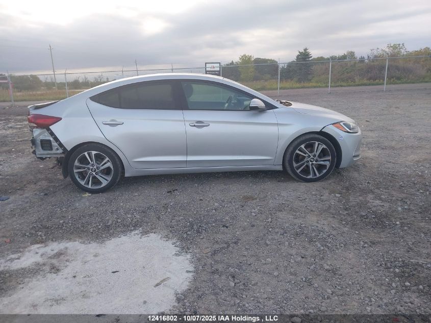 2018 Hyundai Elantra Gls VIN: KMHD84LF2JU626317 Lot: 12416802