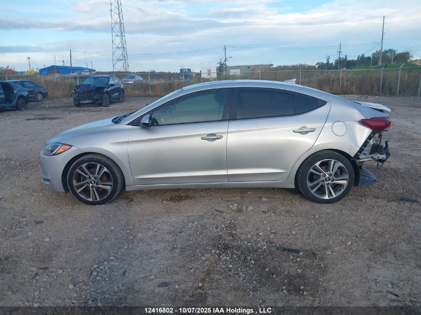 2018 Hyundai Elantra Gls VIN: KMHD84LF2JU626317 Lot: 12416802