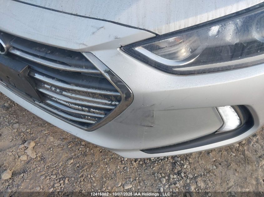 2018 Hyundai Elantra Gls VIN: KMHD84LF2JU626317 Lot: 12416802