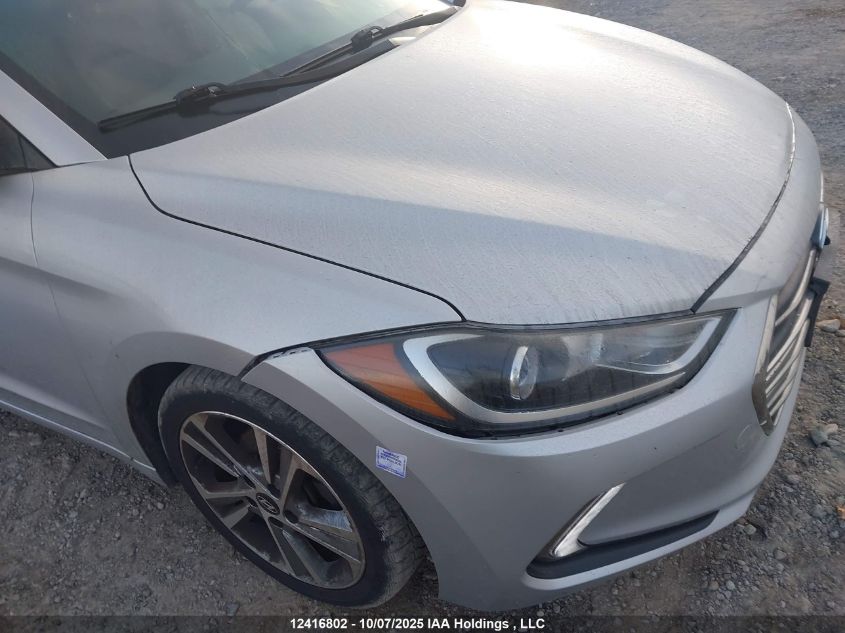 2018 Hyundai Elantra Gls VIN: KMHD84LF2JU626317 Lot: 12416802