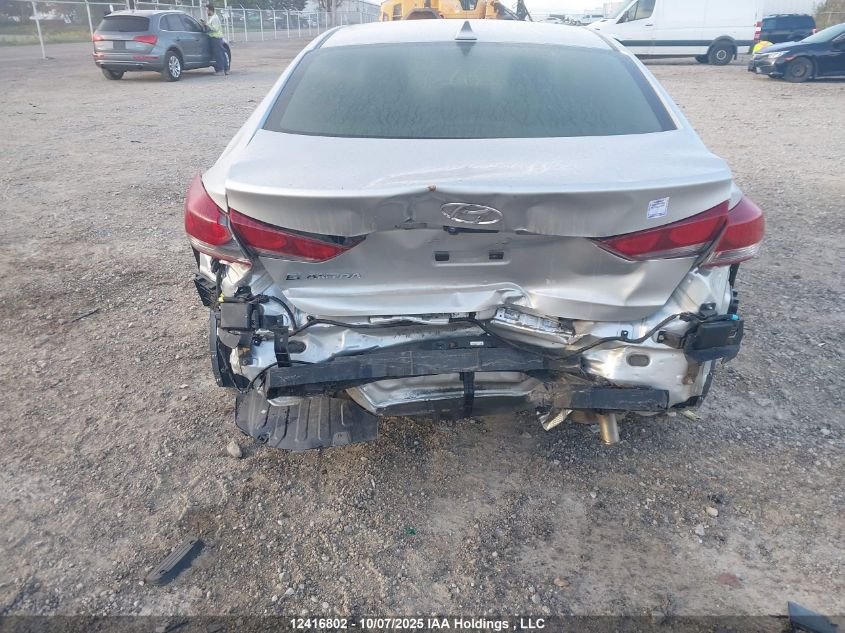 2018 Hyundai Elantra Gls VIN: KMHD84LF2JU626317 Lot: 12416802