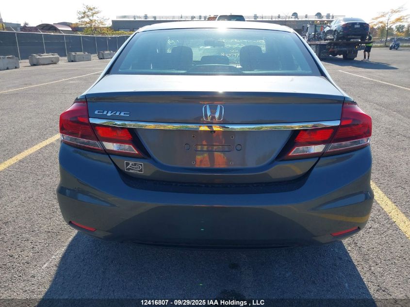 2013 Honda Civic VIN: 2HGFB2E51DH019048 Lot: 12416807