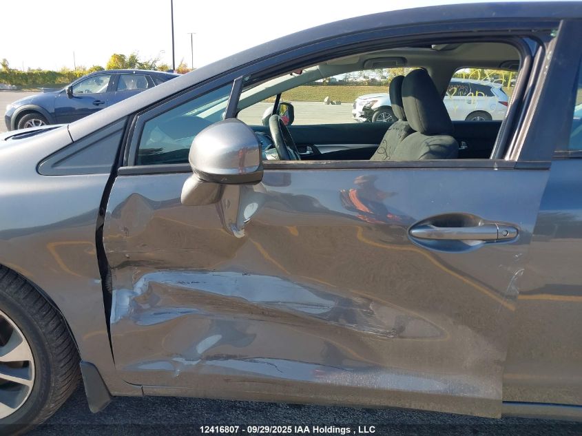 2013 Honda Civic VIN: 2HGFB2E51DH019048 Lot: 12416807