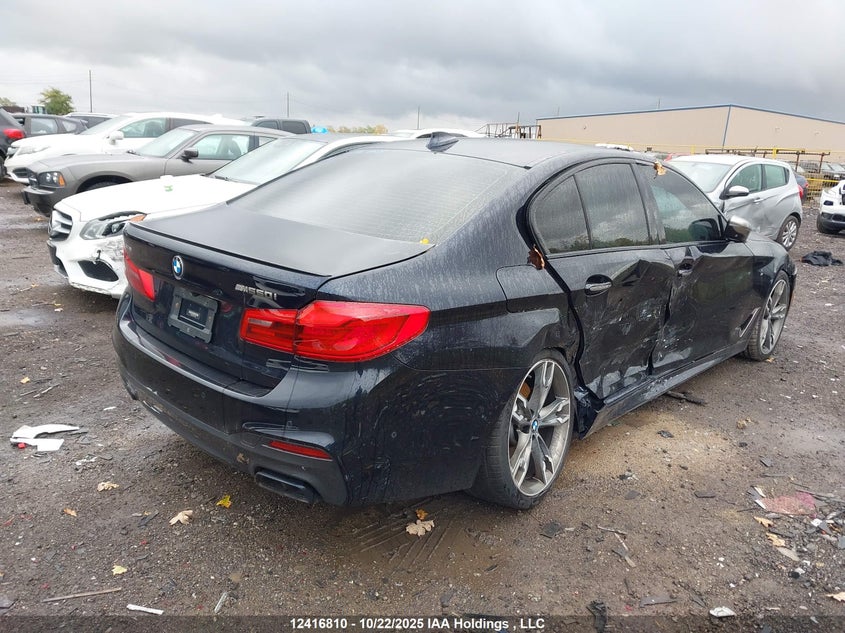 2018 BMW M550Xi VIN: WBAJB9C55JG464515 Lot: 12416810