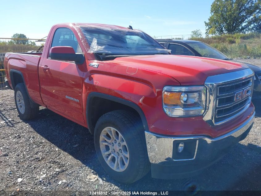 2014 GMC Sierra 1500 Sle VIN: 1GTN2UEC5EZ311677 Lot: 12416812