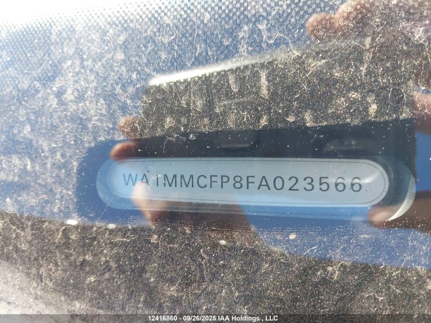 2015 Audi Q5 3.0 Tdi Technik VIN: WA1MMCFP8FA023566 Lot: 12416860