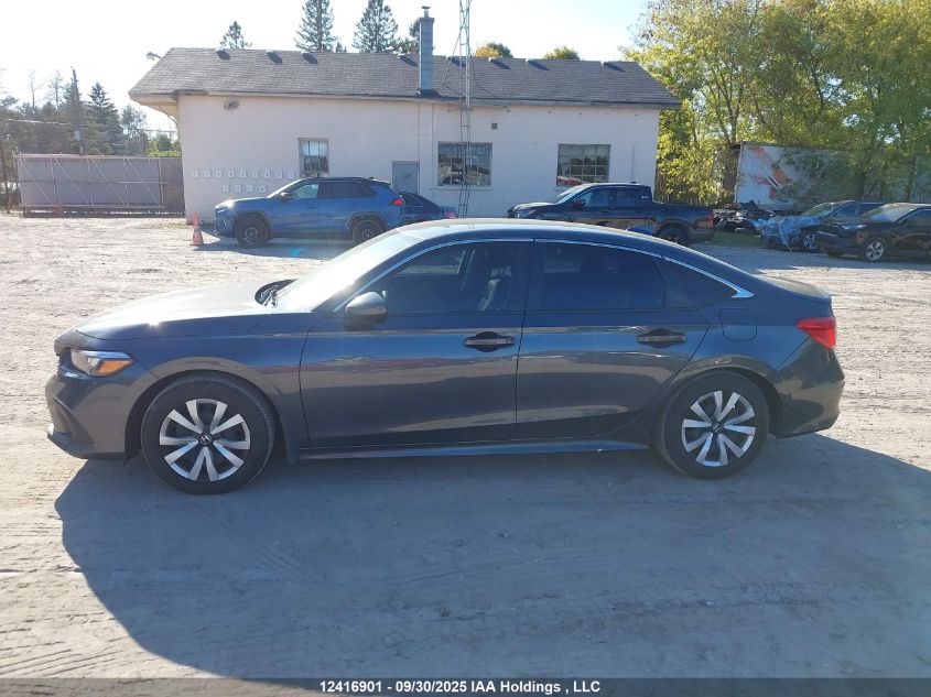 2024 Honda Civic VIN: 2HGFE2F2XRH104876 Lot: 12416901