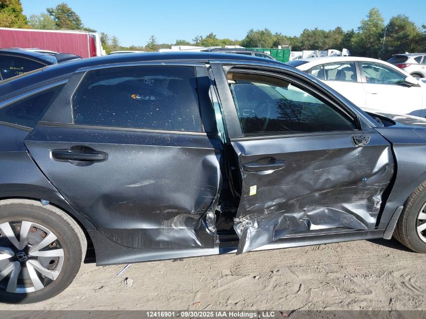 2024 Honda Civic VIN: 2HGFE2F2XRH104876 Lot: 12416901