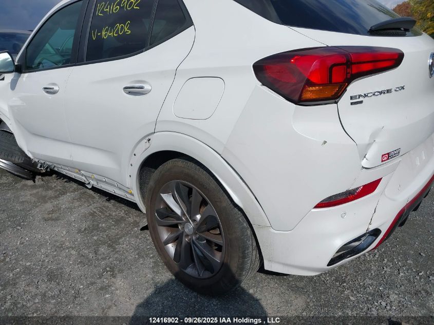 2021 Buick Encore Gx Awd Select VIN: KL4MMESLXMB164208 Lot: 12416902