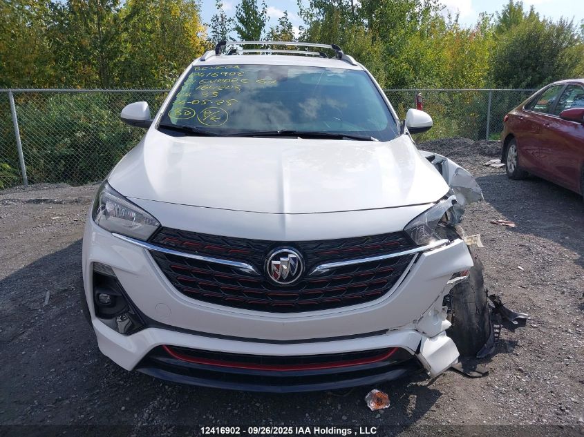 2021 Buick Encore Gx Awd Select VIN: KL4MMESLXMB164208 Lot: 12416902