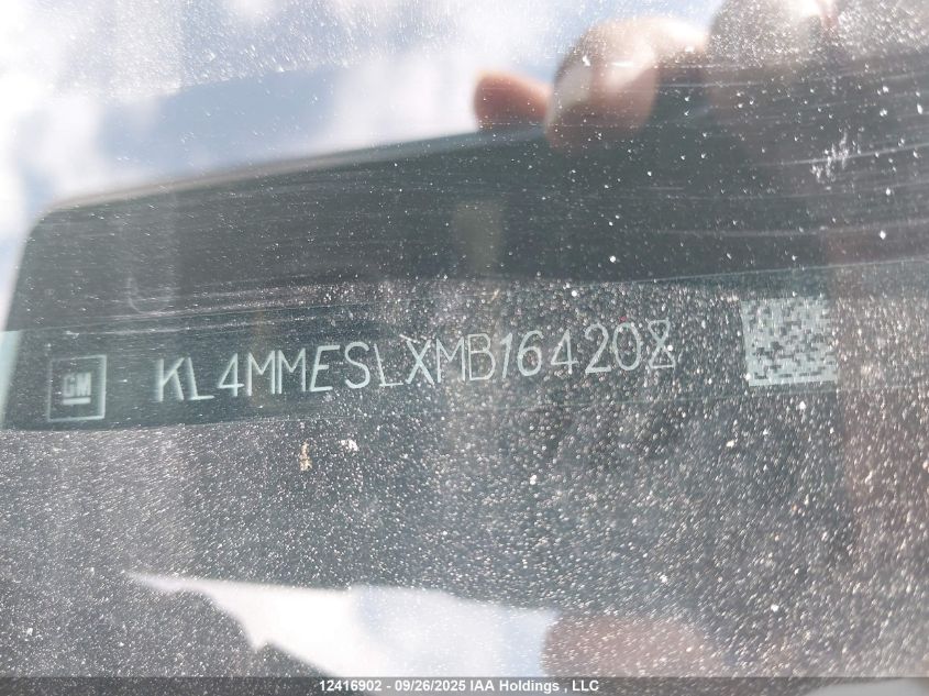 2021 Buick Encore Gx Awd Select VIN: KL4MMESLXMB164208 Lot: 12416902