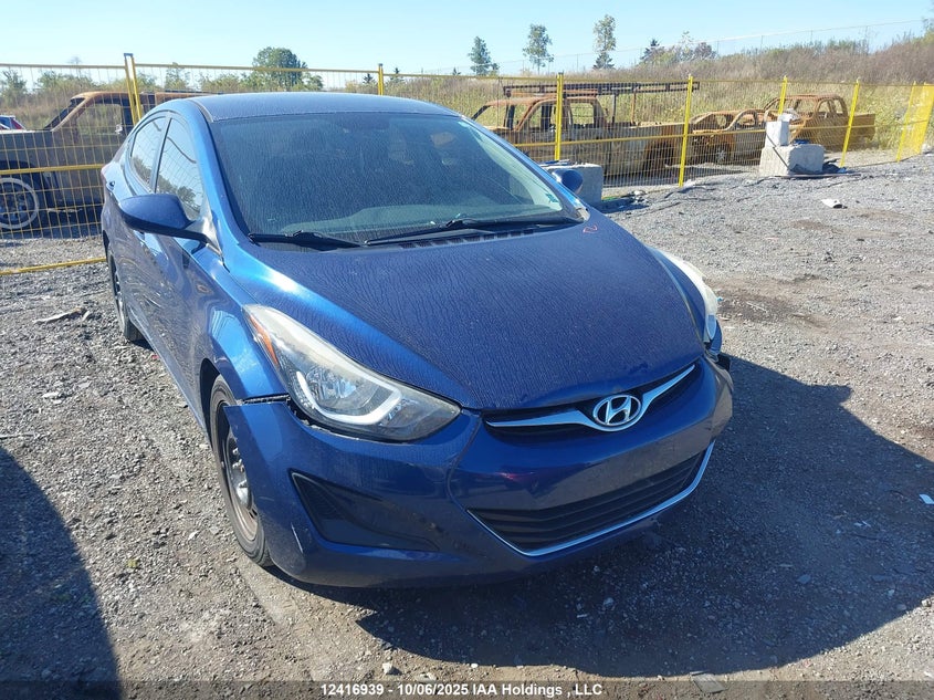 5NPDH4AE3FH568489 2015 Hyundai Elantra Gl auction photo 1