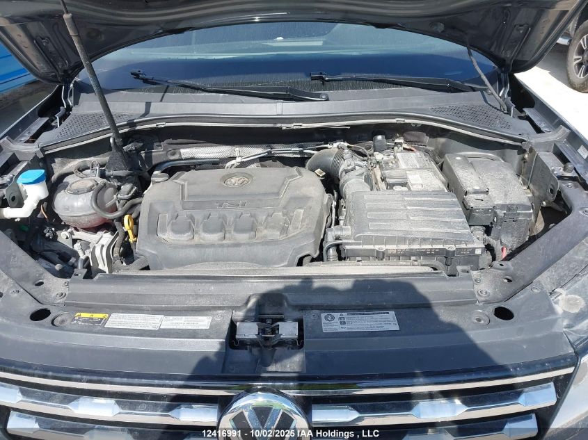 2019 Volkswagen Tiguan VIN: 3VV0B7AXXKM087101 Lot: 12416991