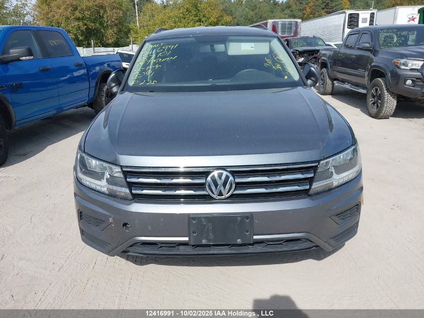 2019 Volkswagen Tiguan VIN: 3VV0B7AXXKM087101 Lot: 12416991