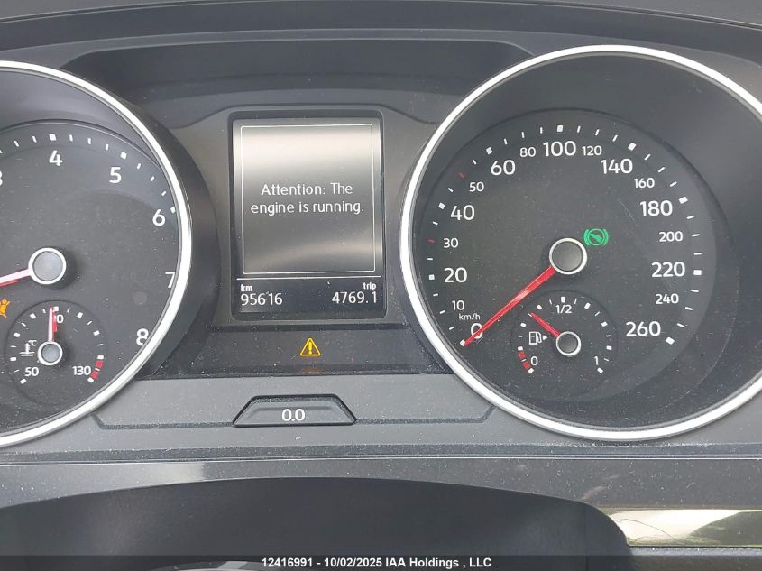 2019 Volkswagen Tiguan VIN: 3VV0B7AXXKM087101 Lot: 12416991