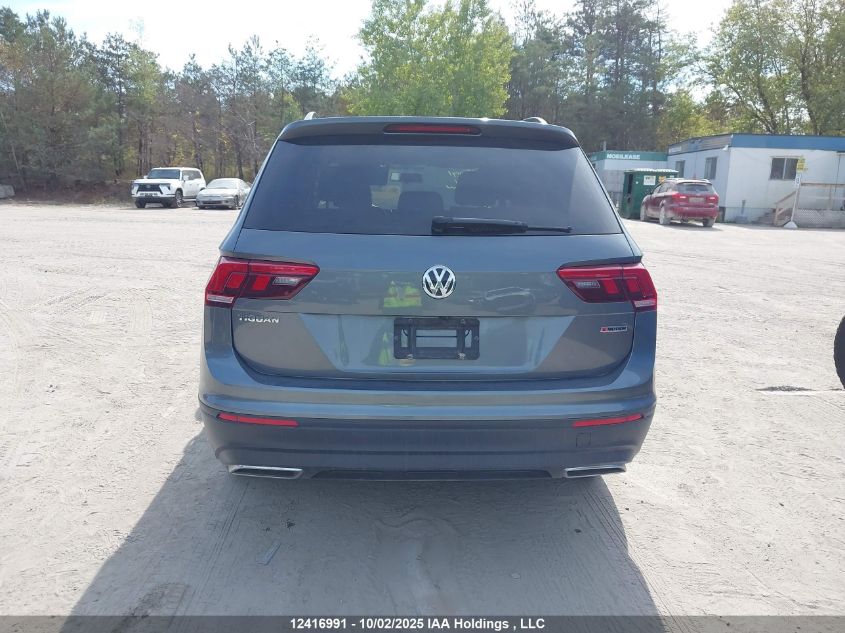 2019 Volkswagen Tiguan VIN: 3VV0B7AXXKM087101 Lot: 12416991