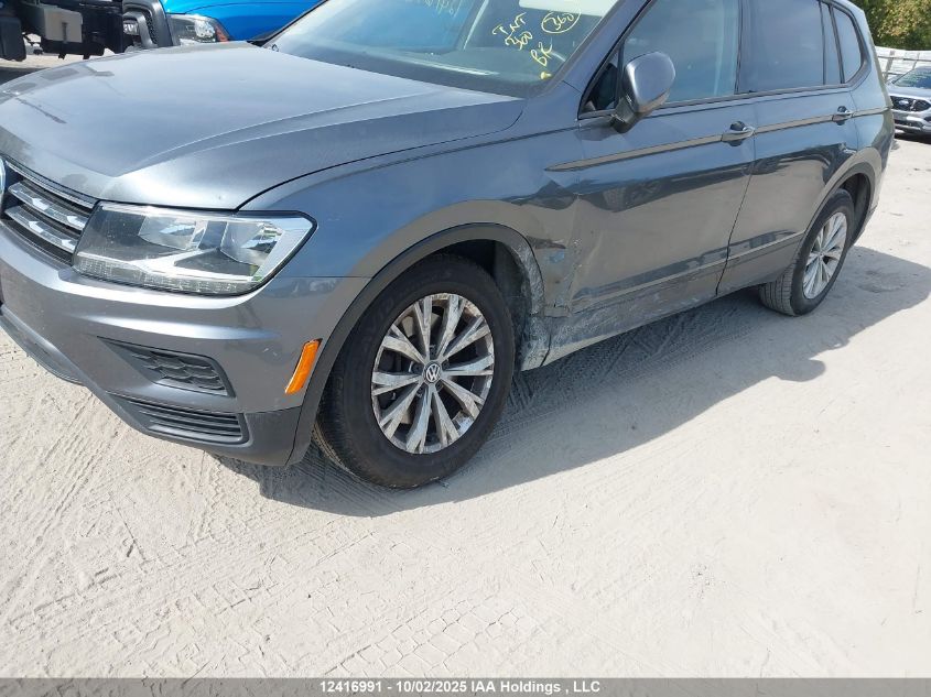 2019 Volkswagen Tiguan VIN: 3VV0B7AXXKM087101 Lot: 12416991