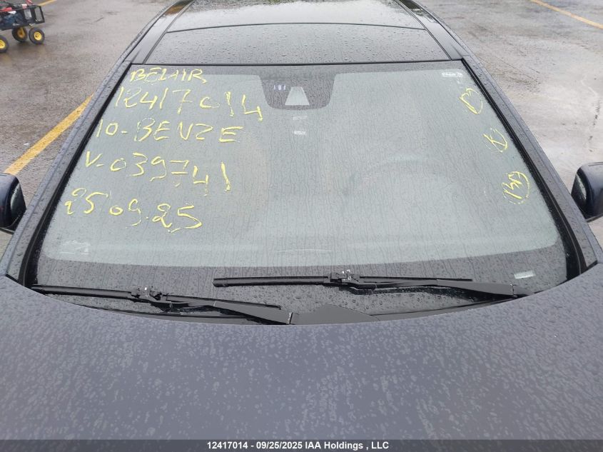 2010 Mercedes-Benz E 350 VIN: WDDKJ5GB6AF039741 Lot: 12417014