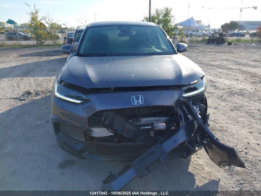 2024 Honda Hr-V Ex-L Navi VIN: 3CZRZ2H75RM105129 Lot: 12417042