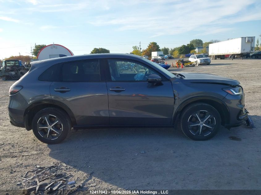 2024 Honda Hr-V Ex-L Navi VIN: 3CZRZ2H75RM105129 Lot: 12417042