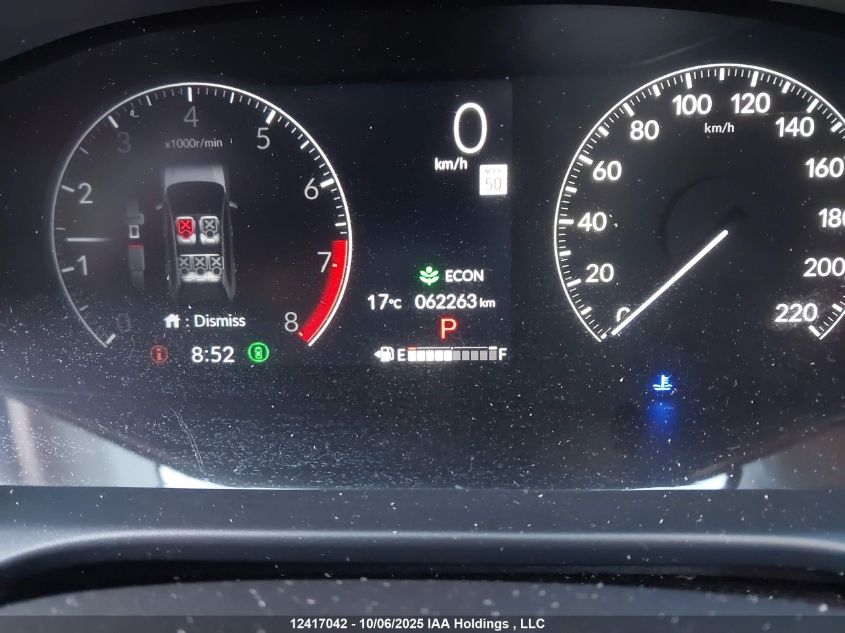 2024 Honda Hr-V Ex-L Navi VIN: 3CZRZ2H75RM105129 Lot: 12417042