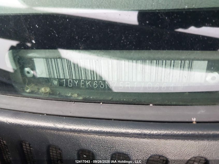2005 Cadillac Escalade Standard VIN: 1GYEK63N75R110664 Lot: 12417043