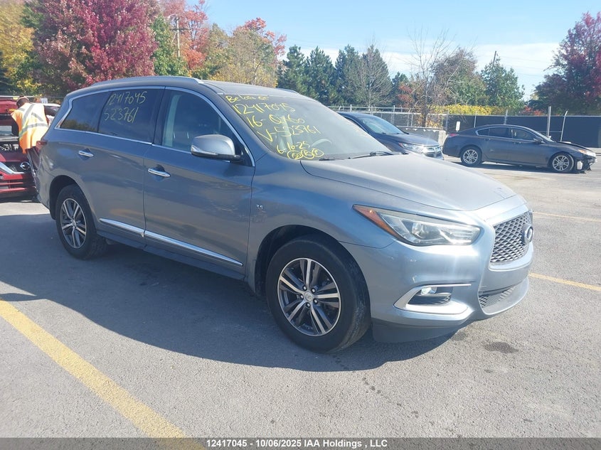 5N1AL0MM2GC523761 2016 Infiniti Qx60 auction photo 1