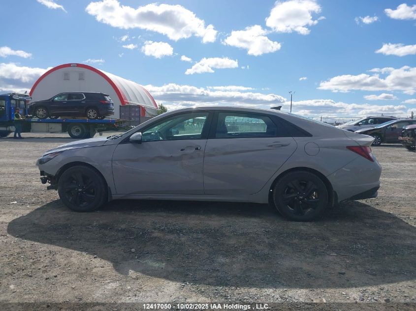 2023 Hyundai Elantra Preferred Ivt With Tech Package VIN: KMHLM4AG8PU478024 Lot: 12417050