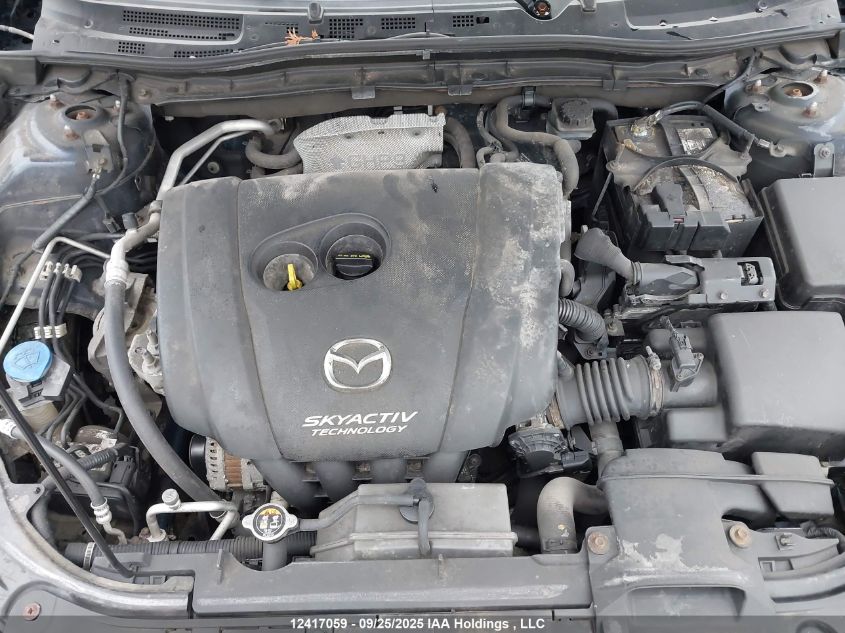 2017 Mazda 3 Touring VIN: JM1BN1V75H1107959 Lot: 12417059