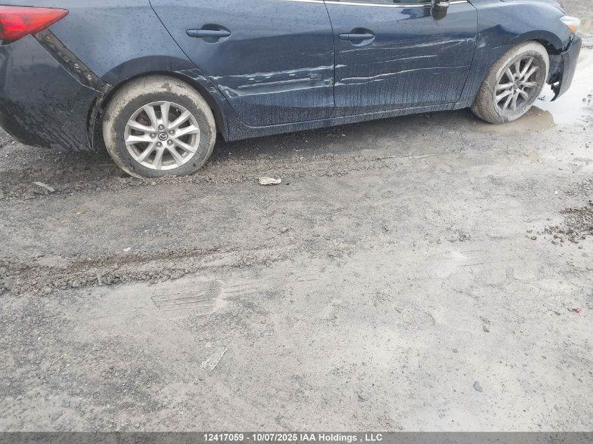 2017 Mazda 3 Touring VIN: JM1BN1V75H1107959 Lot: 12417059