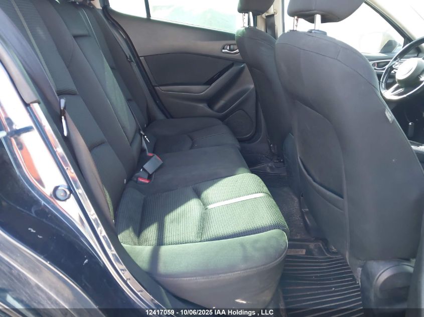 2017 Mazda 3 Touring VIN: JM1BN1V75H1107959 Lot: 12417059