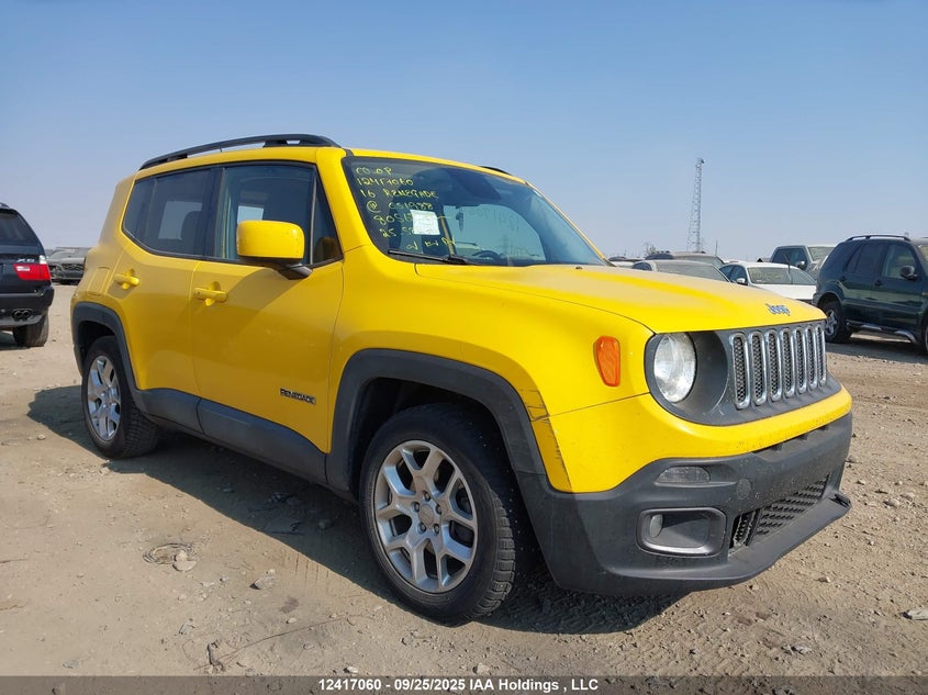 ZACCJABT8GPC51988 2016 Jeep Renegade North auction photo 1