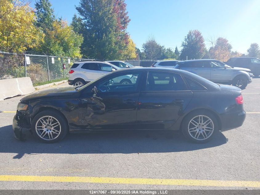 2012 Audi A4 VIN: WAUBFCFL6CN013186 Lot: 12417067