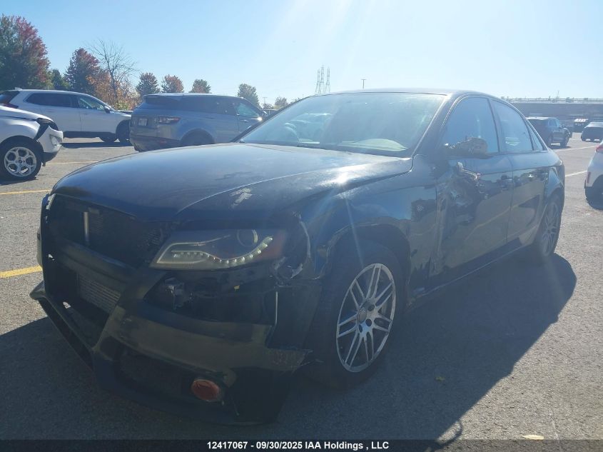 2012 Audi A4 VIN: WAUBFCFL6CN013186 Lot: 12417067