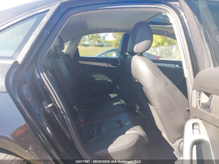 2012 Audi A4 VIN: WAUBFCFL6CN013186 Lot: 12417067